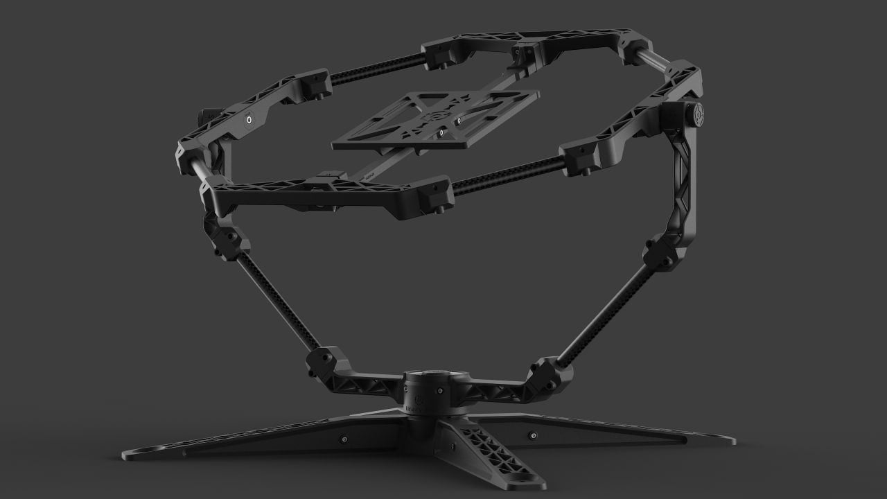 3DFL Gyroscope: Ready to Assemble Carbon Fiber Edition