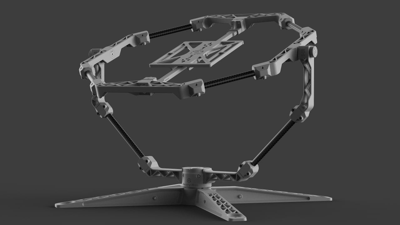 3DFL Gyroscope: Ready to Assemble Carbon Fiber Edition