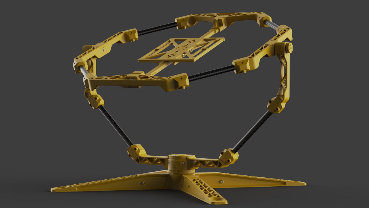 3DFL Gyroscope: Ready to Assemble Carbon Fiber Edition